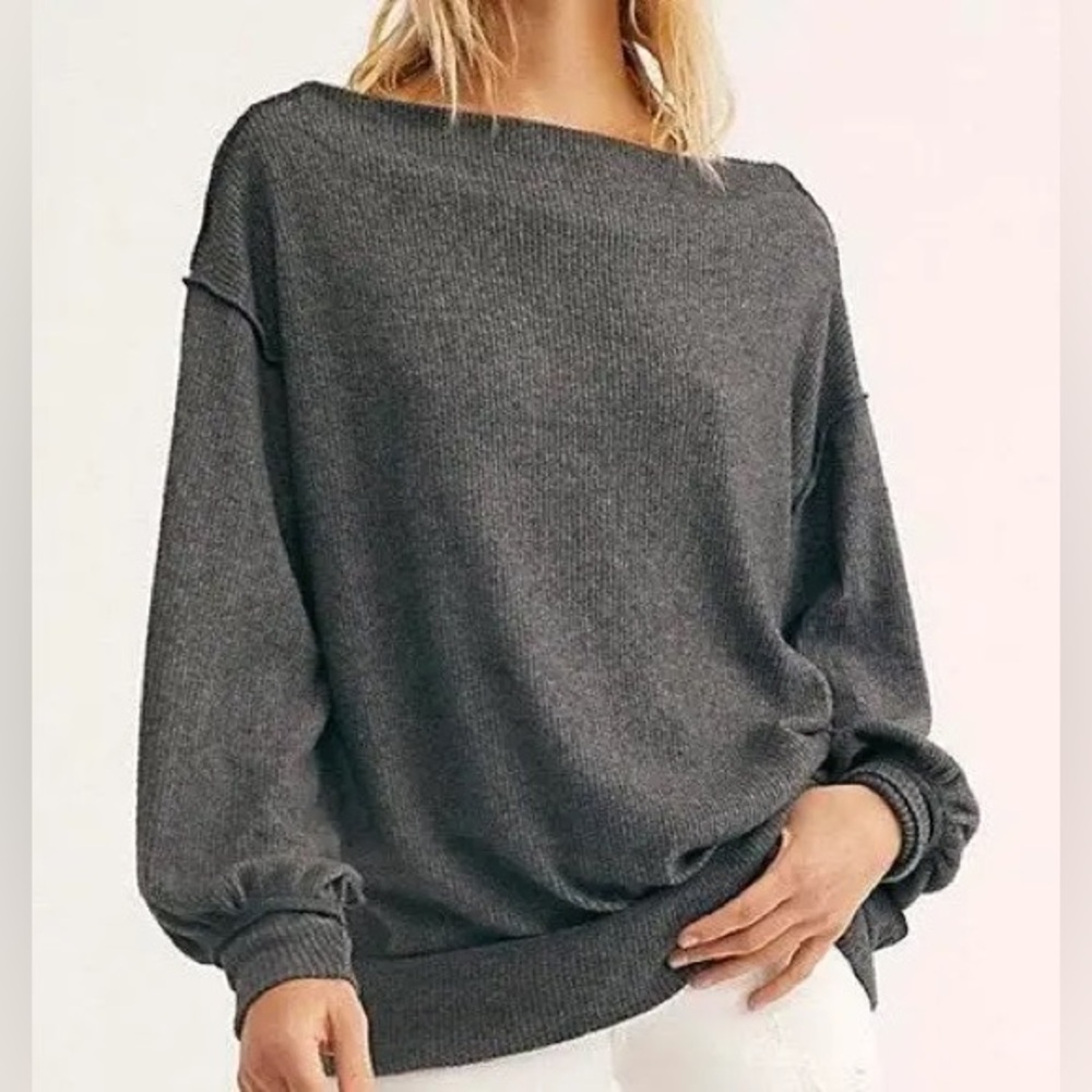 WE THE FREE Main Squeeze Hacci Top |  XS